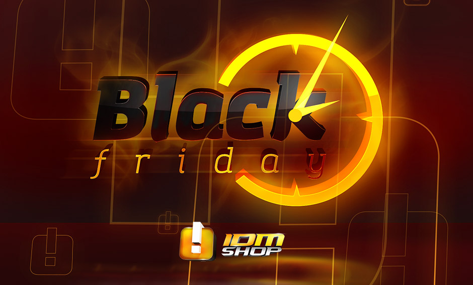 IDM SHOP • LOGO BLACK FRIDAY